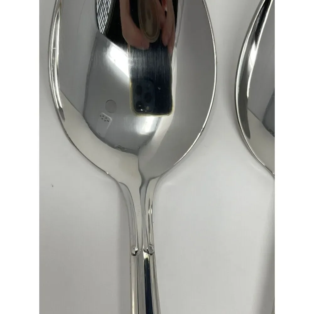 Oneida All American Stainless Forever Place Dinner Soup Spoon 6 7/8” Set Of 4